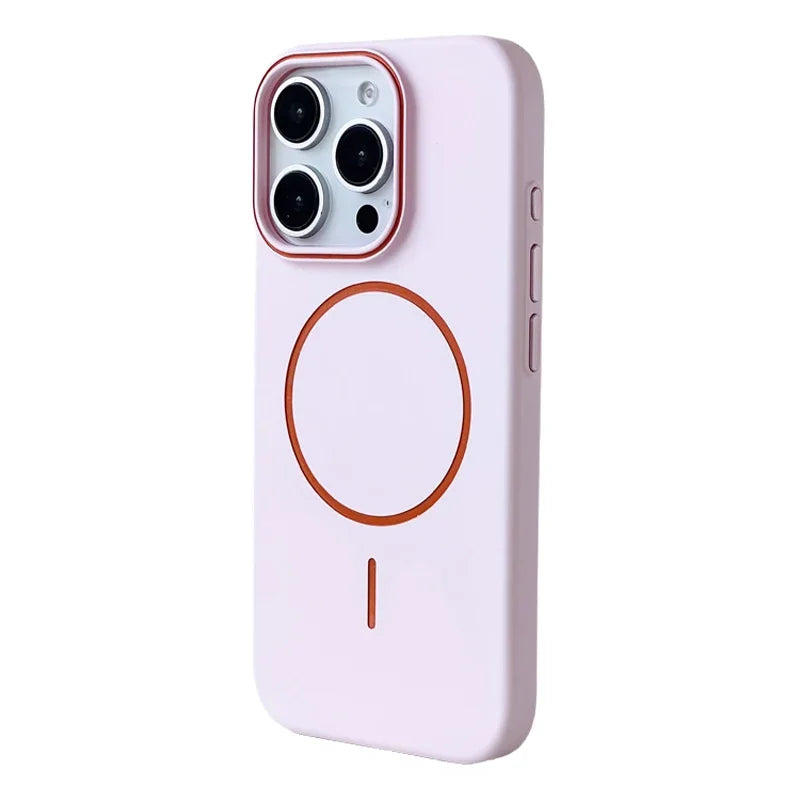 Ultrathin Hit Color Magsafe Case for Iphone 16 17 15 14 13 12 Pro Max plus 17 Air Magnetic Wireless Charging Matte Hard PC Cover