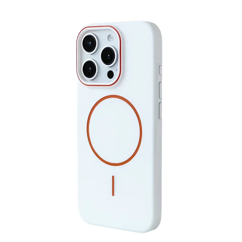 Ultrathin Hit Color Magsafe Case for Iphone 16 17 15 14 13 12 Pro Max plus 17 Air Magnetic Wireless Charging Matte Hard PC Cover