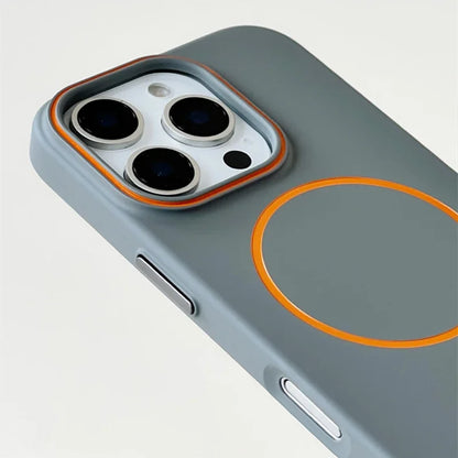 Ultrathin Hit Color Magsafe Case for Iphone 16 17 15 14 13 12 Pro Max plus 17 Air Magnetic Wireless Charging Matte Hard PC Cover
